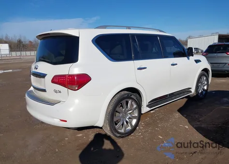 2012 Infiniti Qx56 z USA, uszkodzony, nr VIN JN8AZ2NE0C9023065